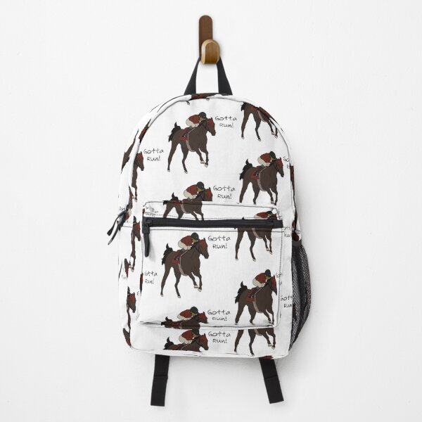 Item preview, "Gotta Run!" Racehorse designed and sold by Abby Art Studio.