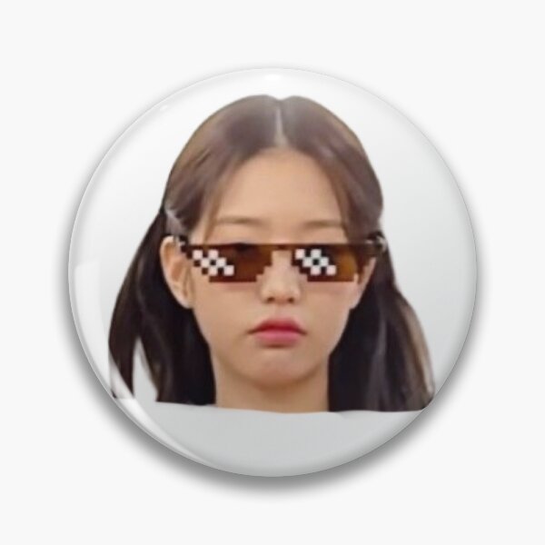 Item preview, IVE Wonyoung meme photo sticker designed and sold by artfulmadness.