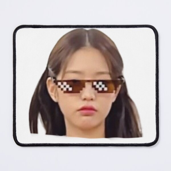 Item preview, IVE Wonyoung meme photo sticker designed and sold by artfulmadness.