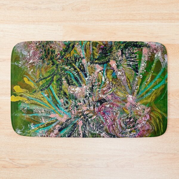 Item preview, "Pink Afternoon" impasto/thick painting designed and sold by Michelle Gratwick Creates.