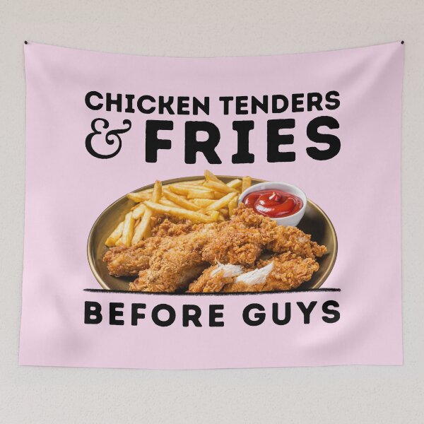 Item preview, Chicken Tenders and Fries Before Guys designed and sold by Olivia Ossege.