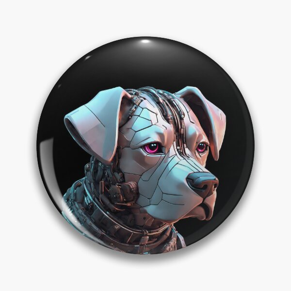 Item preview, Cute Mechanical Pitbull, Amstaf, Dog designed and sold by Aquillashop.
