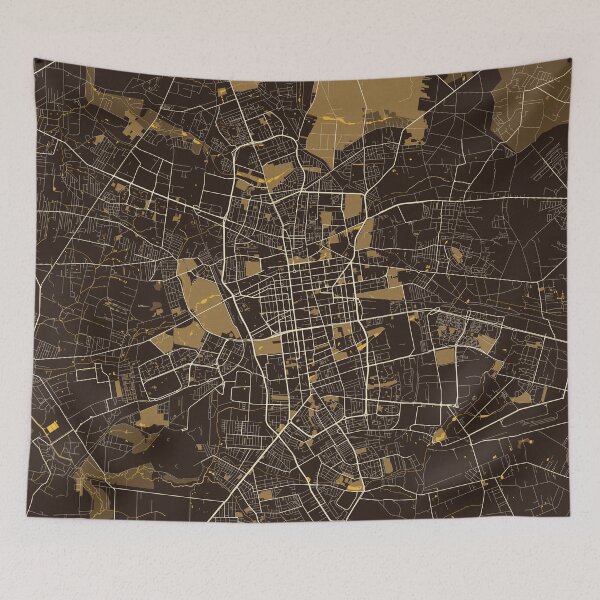 Item preview, Lodz City Map of Poland - Pastel designed and sold by deMAP.