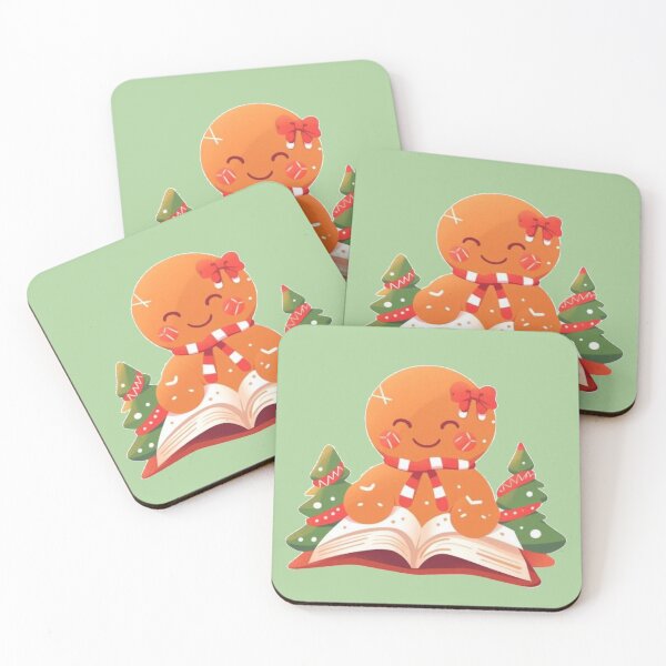 Item preview, Gingerbread Girl Reading designed and sold by OPSakura.