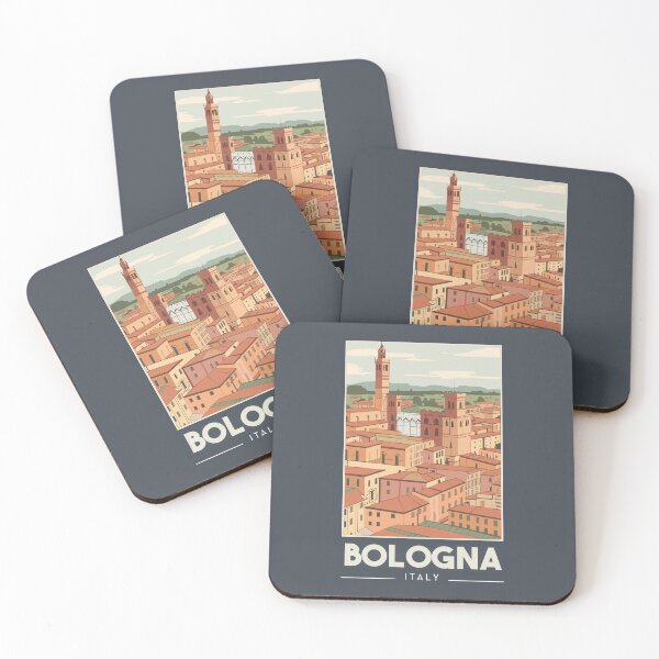 Item preview, A Vintage Travel Art of Bologna - Italy  designed and sold by GoodOldVintage.
