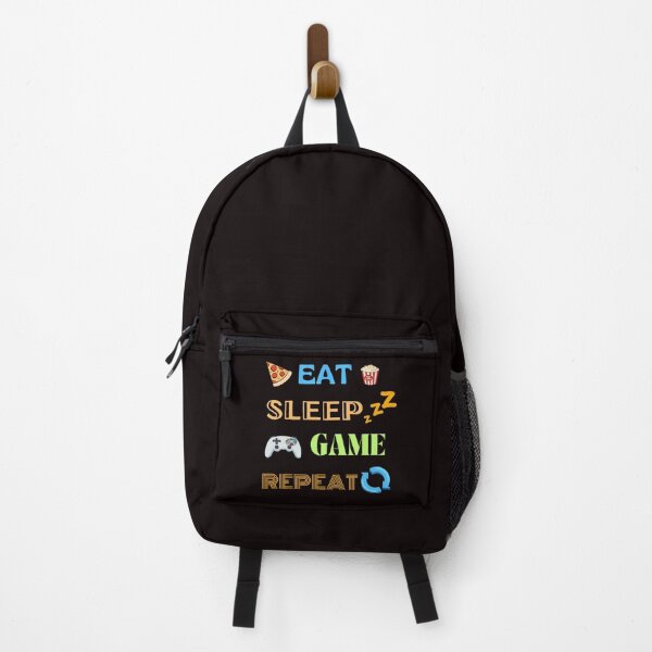 Item preview, Eat, sleep, game, repeat. Cool player t-shirt. designed and sold by Studio-wzory.
