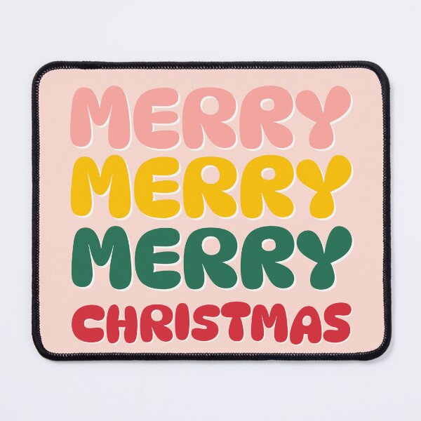 Item preview, Merry Christmas | Groovy Merry Christmas | Colorful Merry Christmas designed and sold by Jollys-ArtShop.