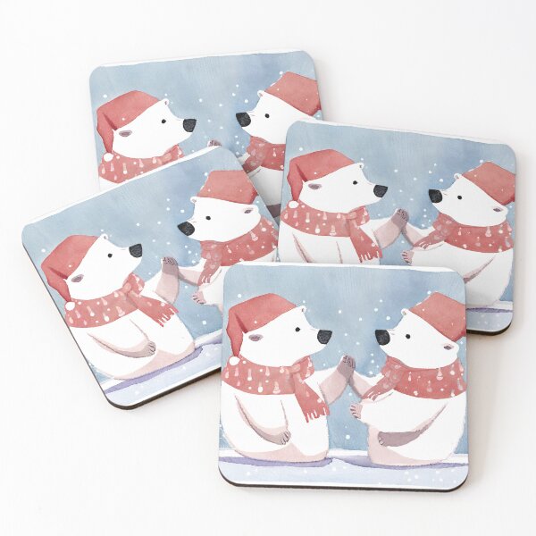 Item preview, Polar Bears in LOVE  designed and sold by Vixy of the Deep.