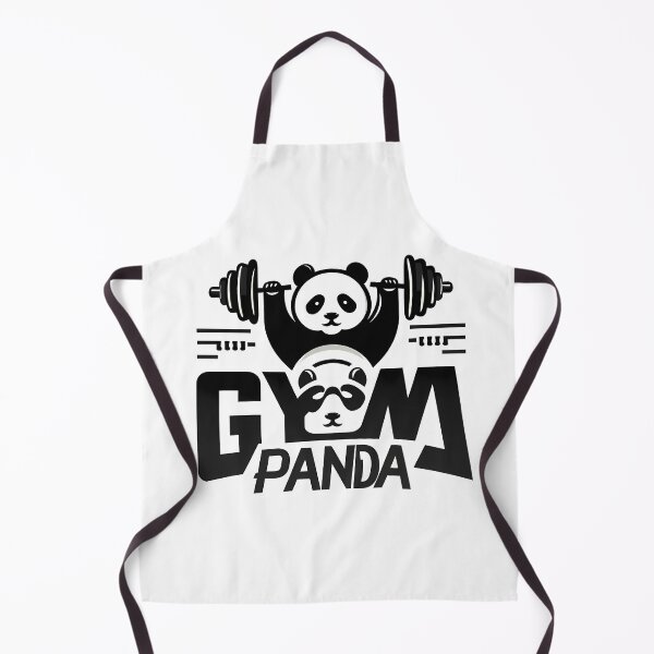 Item preview, Cute Panda Lifting Barbell logo designed and sold by ArsiStrenght.