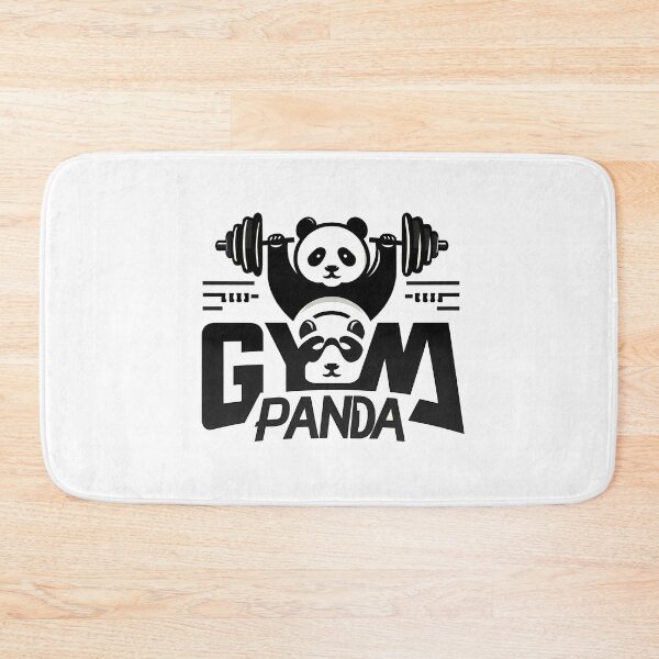 Item preview, Cute Panda Lifting Barbell logo designed and sold by ArsiStrenght.