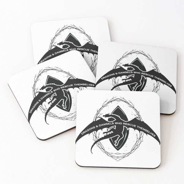Item preview, Dragons and Damsels Who Rescue Themselves designed and sold by MyThirdFavorite.