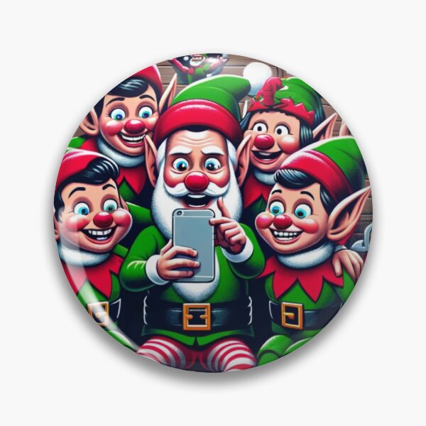 Item preview, Cousin crew  Festive Family Holiday Gathering Design  Whimsical Christmas Elves in Green designed and sold by ArtFeverShop.