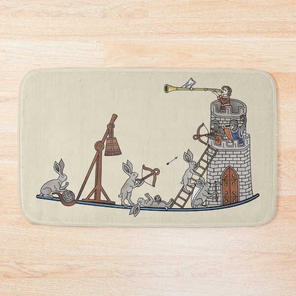 Item preview, Medieval Rabbits Castle Siege designed and sold by MargiKnights.
