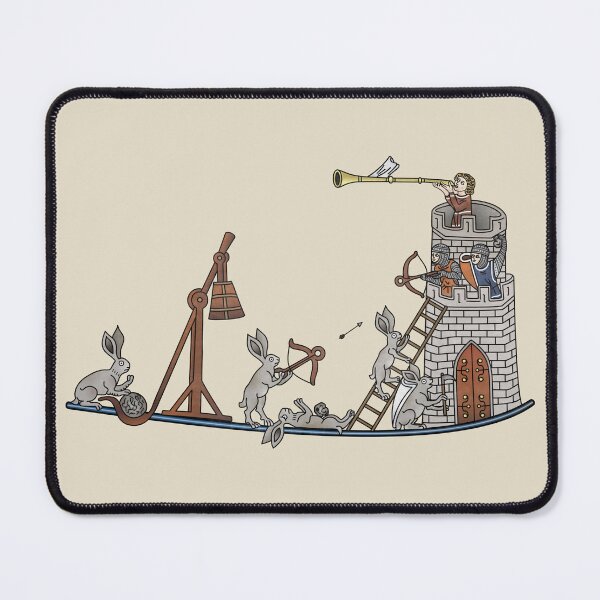 Item preview, Medieval Rabbits Castle Siege designed and sold by MargiKnights.