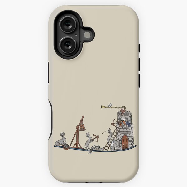 Vista previa del artículo con la obra «Asedio de Conejos Medievales», diseñado y vendido por MargiKnights.