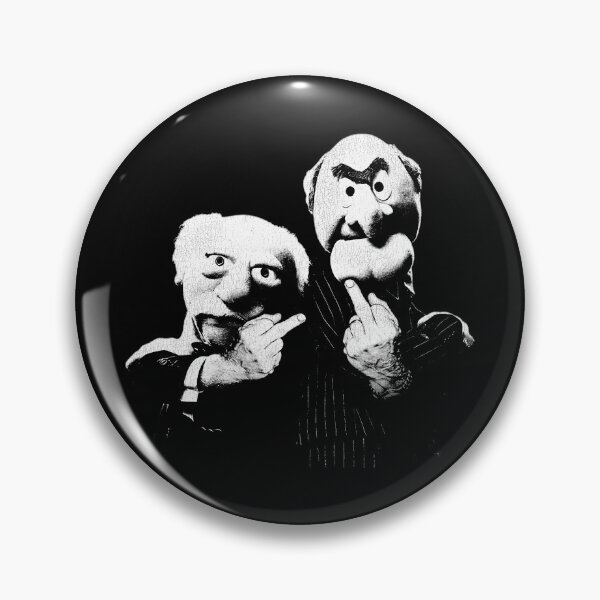Item preview, Statler and Waldorf Middle Finger designed and sold by ourkid.