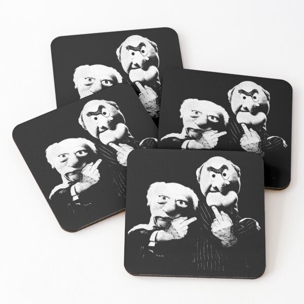 Item preview, Statler and Waldorf Middle Finger designed and sold by ourkid.
