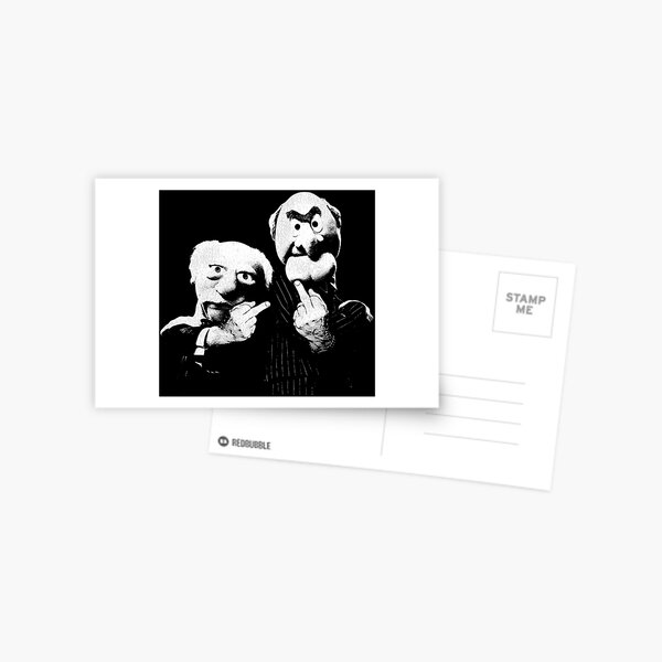 Item preview, Statler and Waldorf Middle Finger designed and sold by ourkid.