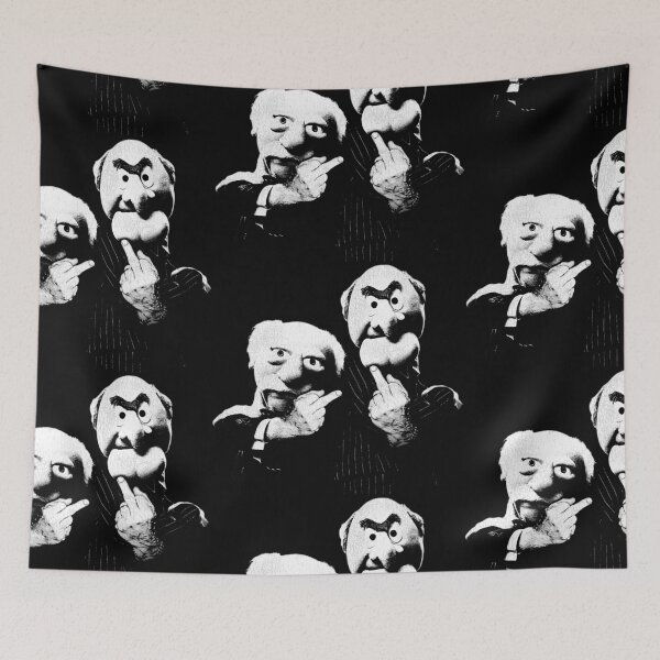 Item preview, Statler and Waldorf Middle Finger designed and sold by ourkid.