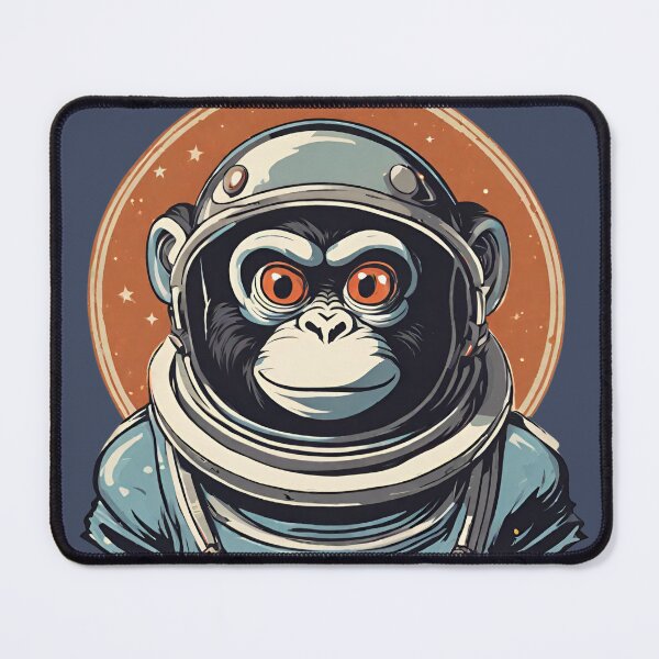 Item preview, Space Cadet Chimp designed and sold by cozyvintage.
