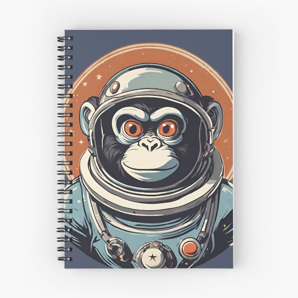 Item preview, Space Cadet Chimp designed and sold by cozyvintage.