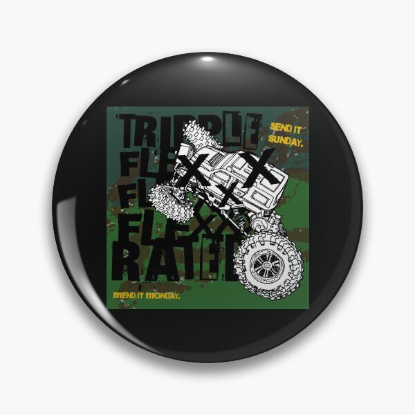 Artikelvorschau, Dreifach-flexibel bewertet. Senden Sie es am Sonntag. Reparieren Sie es am Montag. Extreme Attitude RC Rock Crawler Design entworfen und verkauft von DrawnToColour.