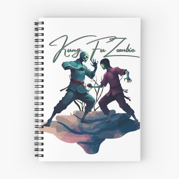 Item preview, Kung Fu Zombie with power Quote designed and sold by Modern-Tropical.
