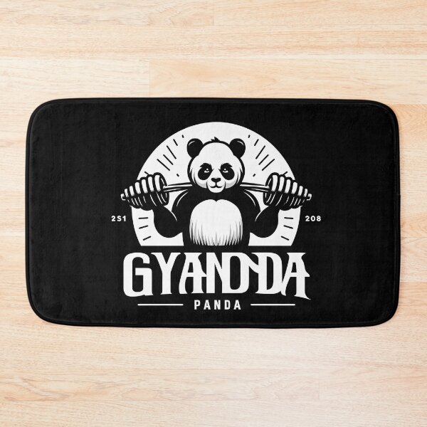 Item preview, Cute Panda Lifting Barbell Gym Panda Gymanda   designed and sold by ArsiStrenght.