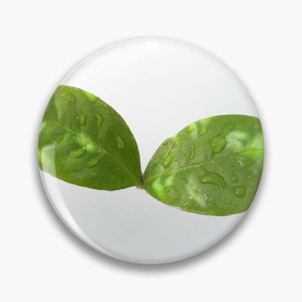 Item preview, Green couple of leaves, fresh of nature growth of the earth designed and sold by pipikijung.