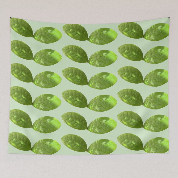 Item preview, Green couple of leaves, fresh of nature growth of the earth designed and sold by pipikijung.