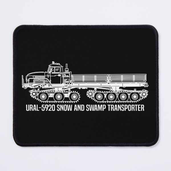 Item preview, Ural 5920 Russian Tracked Crawler Snow Swamp Transporter Diagram designed and sold by MilitaryMart.