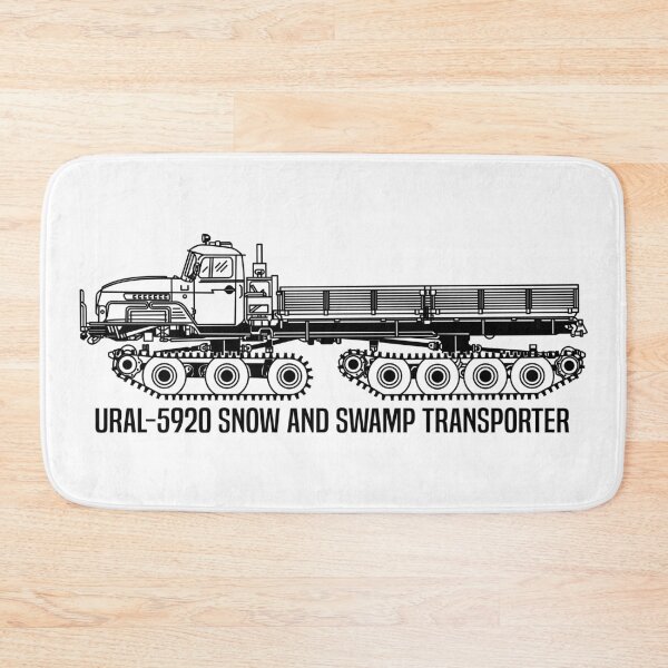 Item preview, Ural 5920 Russian Tracked Crawler Snow Swamp Transporter Diagram designed and sold by MilitaryMart.