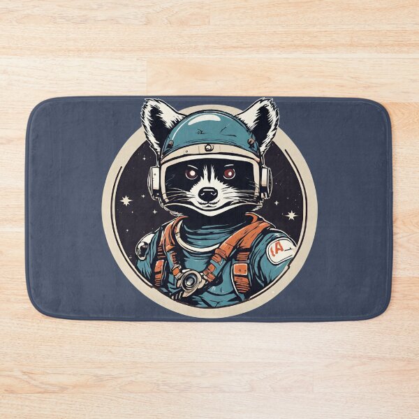 Item preview, Space Cadet Raccoon designed and sold by cozyvintage.