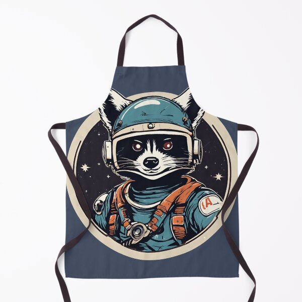 Item preview, Space Cadet Raccoon designed and sold by cozyvintage.
