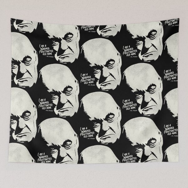 Item preview, Mr. Potter // Warped Frustrated Old Man designed and sold by ourkid.