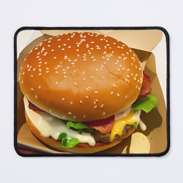 Item preview, Burger Illustration designed and sold by Grafititee.