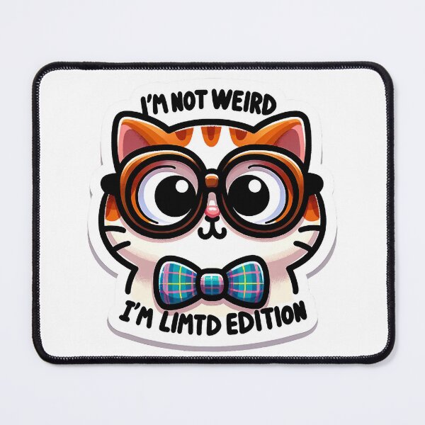 Item preview, Limited Edition Funny Cat designed and sold by The-Library.