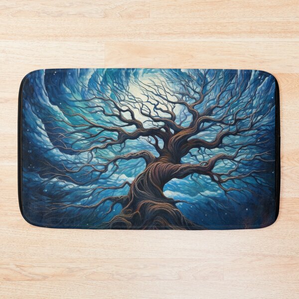 Item preview, Twisted Tree Blue designed and sold by imagi-naition.