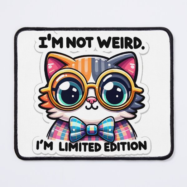 Item preview, Limited Edition Funny Cat designed and sold by The-Library.
