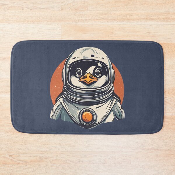 Item preview, Space Cadet Penguin designed and sold by cozyvintage.