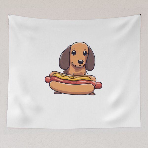 Item preview,  KAWAII WIENER DOG  designed and sold by KawaiiLyfe.