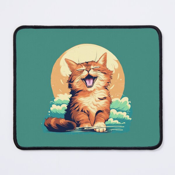 Item preview, Laughing Cat designed and sold by Myra365Art.