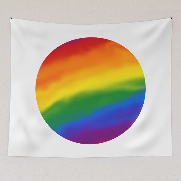 Item preview, Rainbow Pride Flag Planet  designed and sold by CaptinAubs.