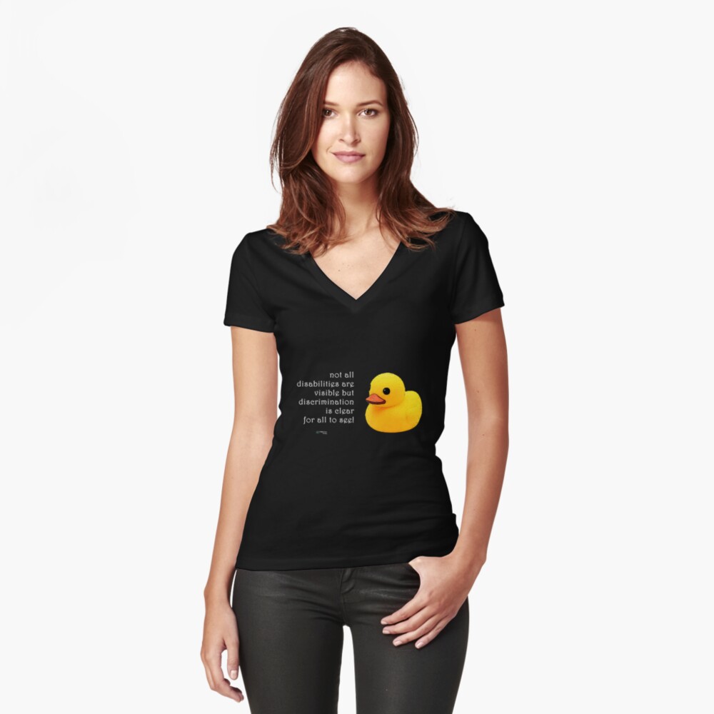 Item preview, Fitted V-Neck T-Shirt designed and sold by FABulous-living.