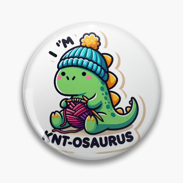 Artikelvorschau, Hilarious Kno-osaurus Funny Sticker entworfen und verkauft von The-Library.