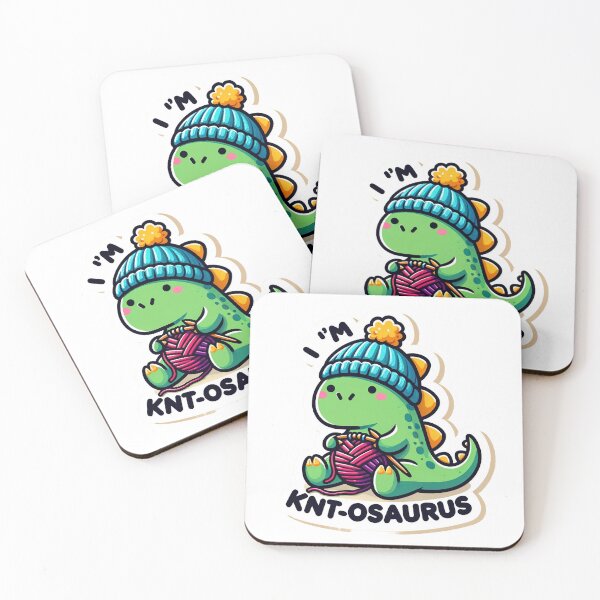 Artikelvorschau, Hilarious Kno-osaurus Funny Sticker entworfen und verkauft von The-Library.