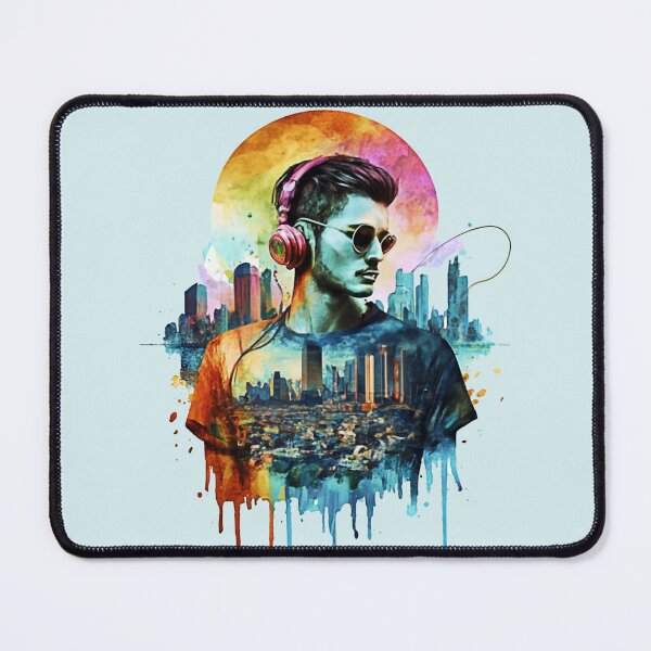 Item preview, music in the city designed and sold by NotesForMusic.