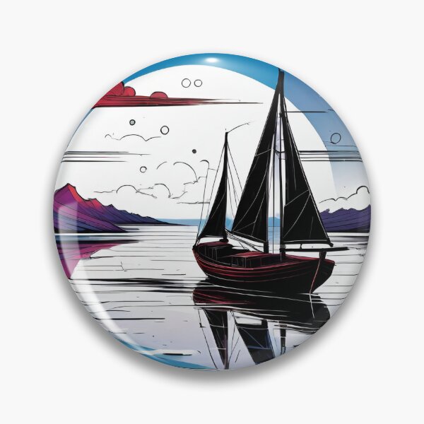 Item preview, Peaceful Sailboat designed and sold by Skyfactory1066.