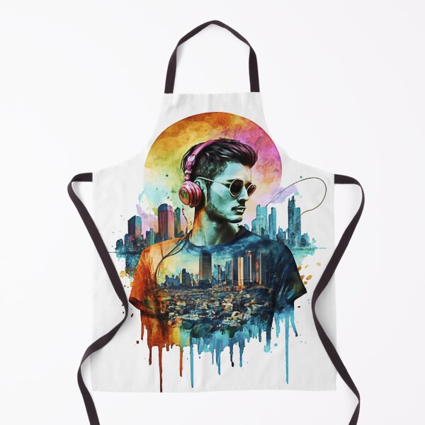 Item preview, music in the city designed and sold by NotesForMusic.