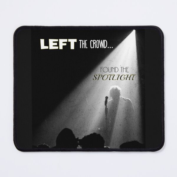 Item preview, Left The Crowd... Found The Spotlight Retro Picture Design designed and sold by lefthandedelite.